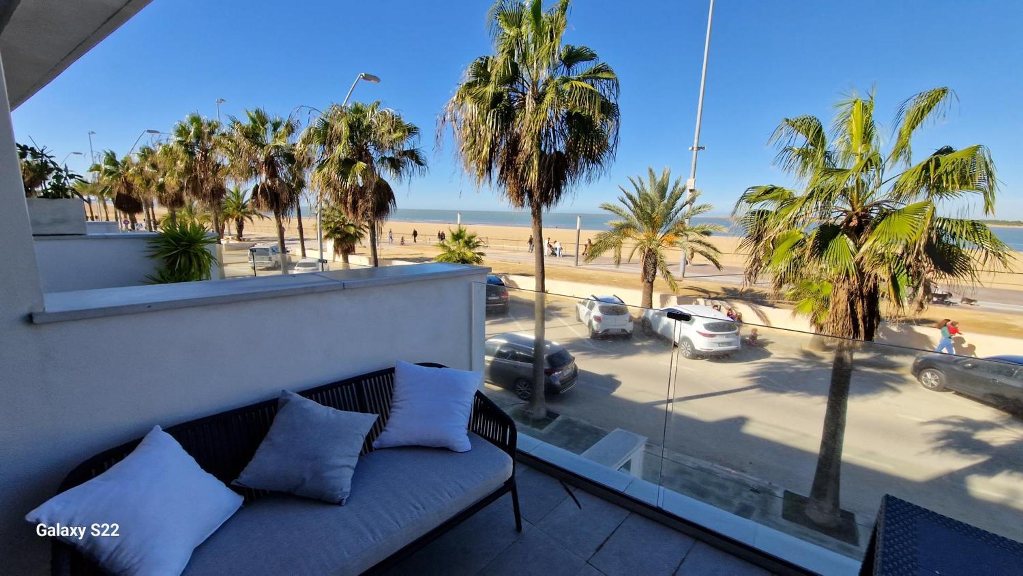 Boutelou Playa Con Vistas Al Mar Apartment Sanlucar de Barrameda Luaran gambar