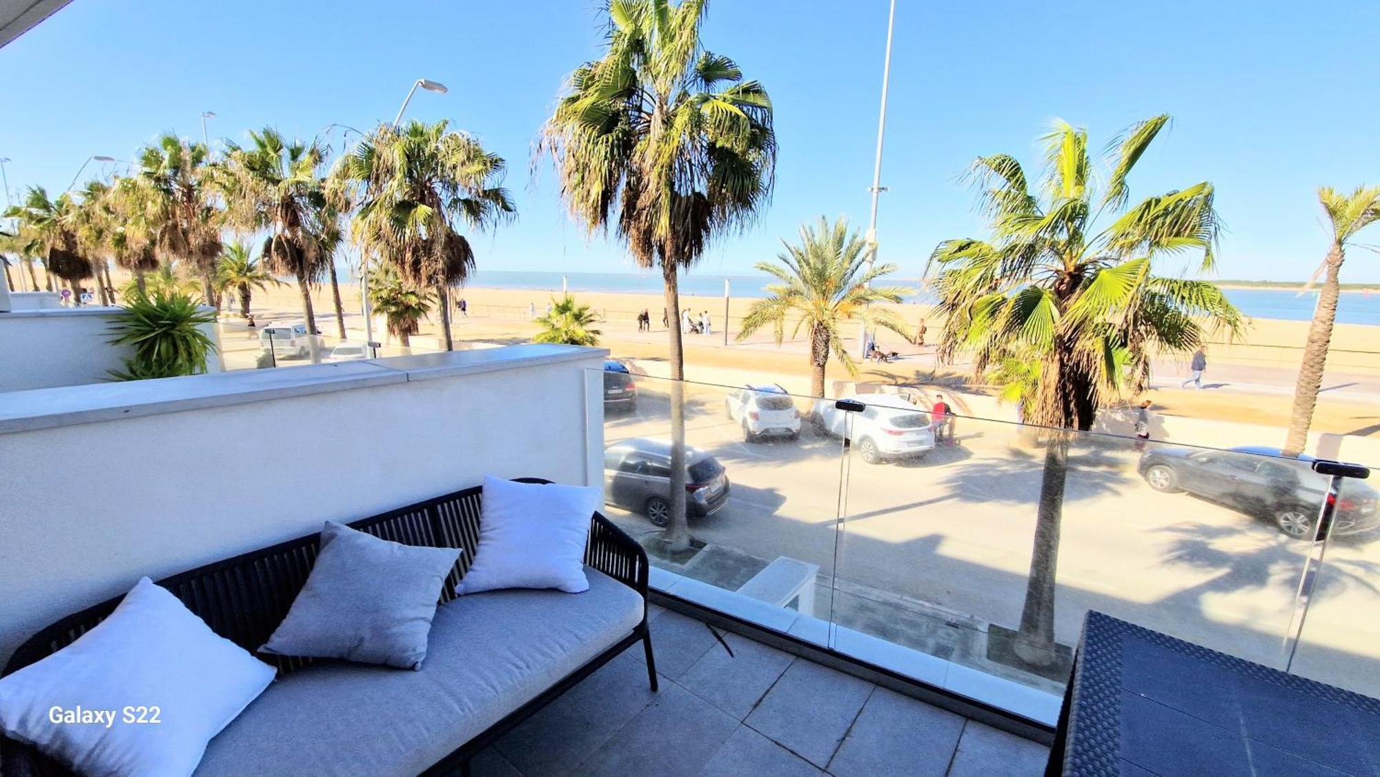 Boutelou Playa Con Vistas Al Mar Apartment Sanlucar de Barrameda Luaran gambar